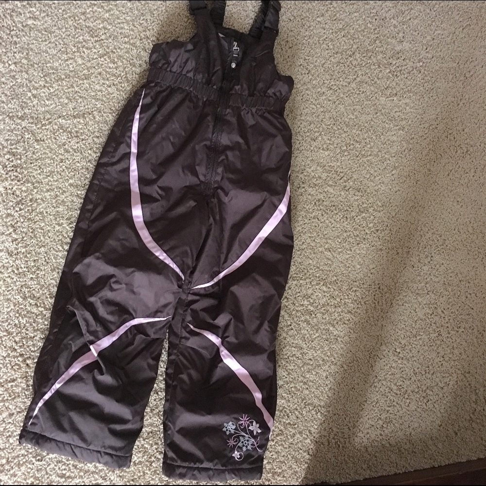 Girl's Ski Bib, size M (5/6)