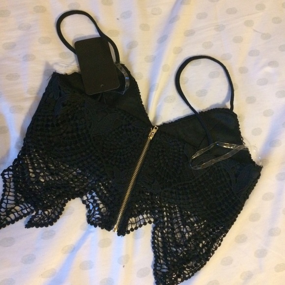 💟NEW ARRIVAL💟🌟 Black Scalloped Bralette🌟 - Picture 4 of 5