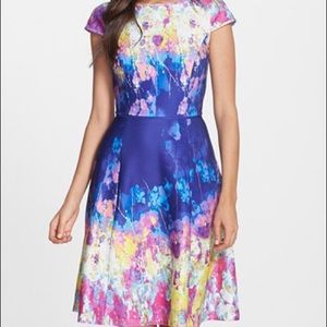 Adrianna Papell Floral Dress
