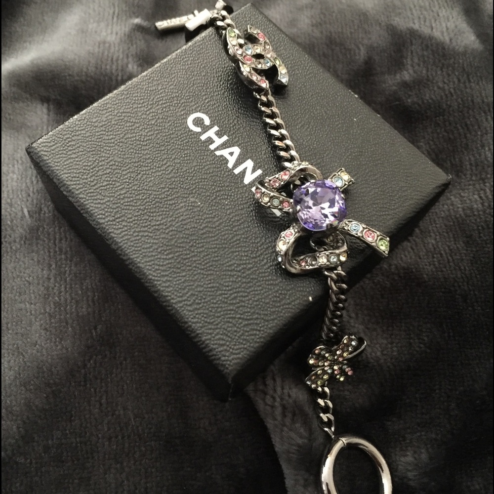100% Authentic Chanel charm bracelet