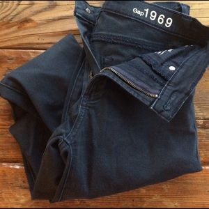 GAP "high rise skinny" pants