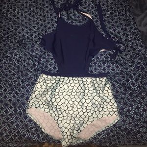 Super cute mermaid one piece