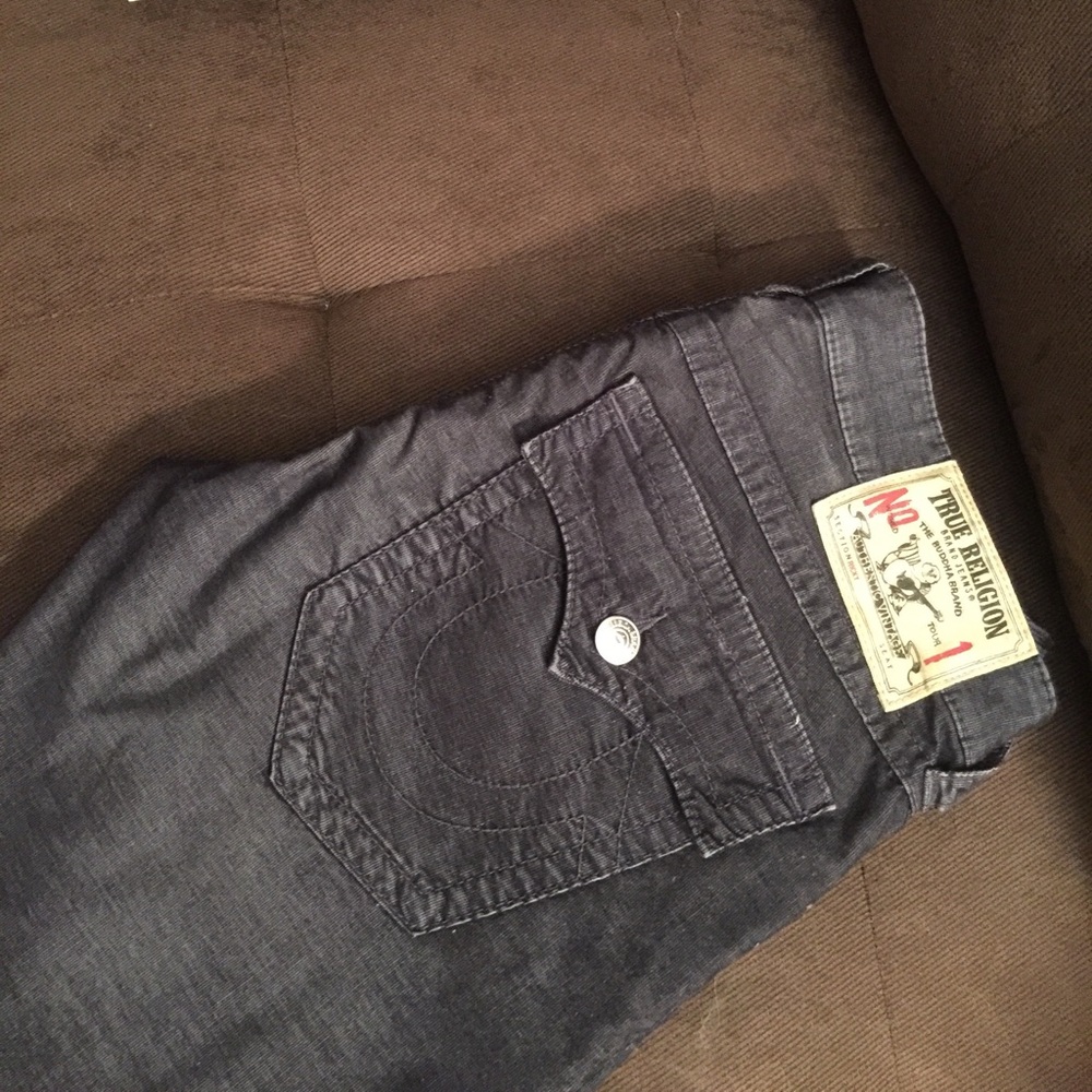True Religion, Ricky-Navy micro corduroy