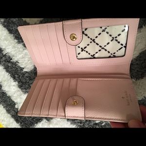 Kate spade light pink wallet