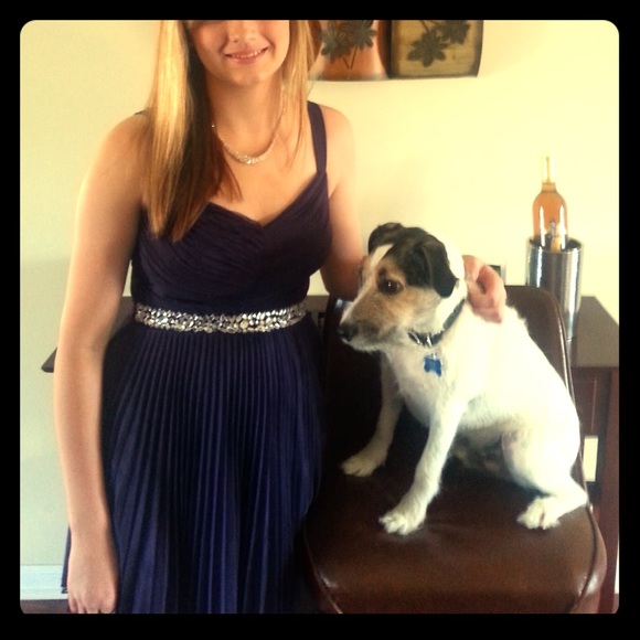 PURPLE SHORT DRESS - Picture 1 of 3