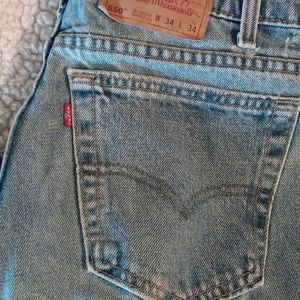 Mens Levis 550. Size 34 34