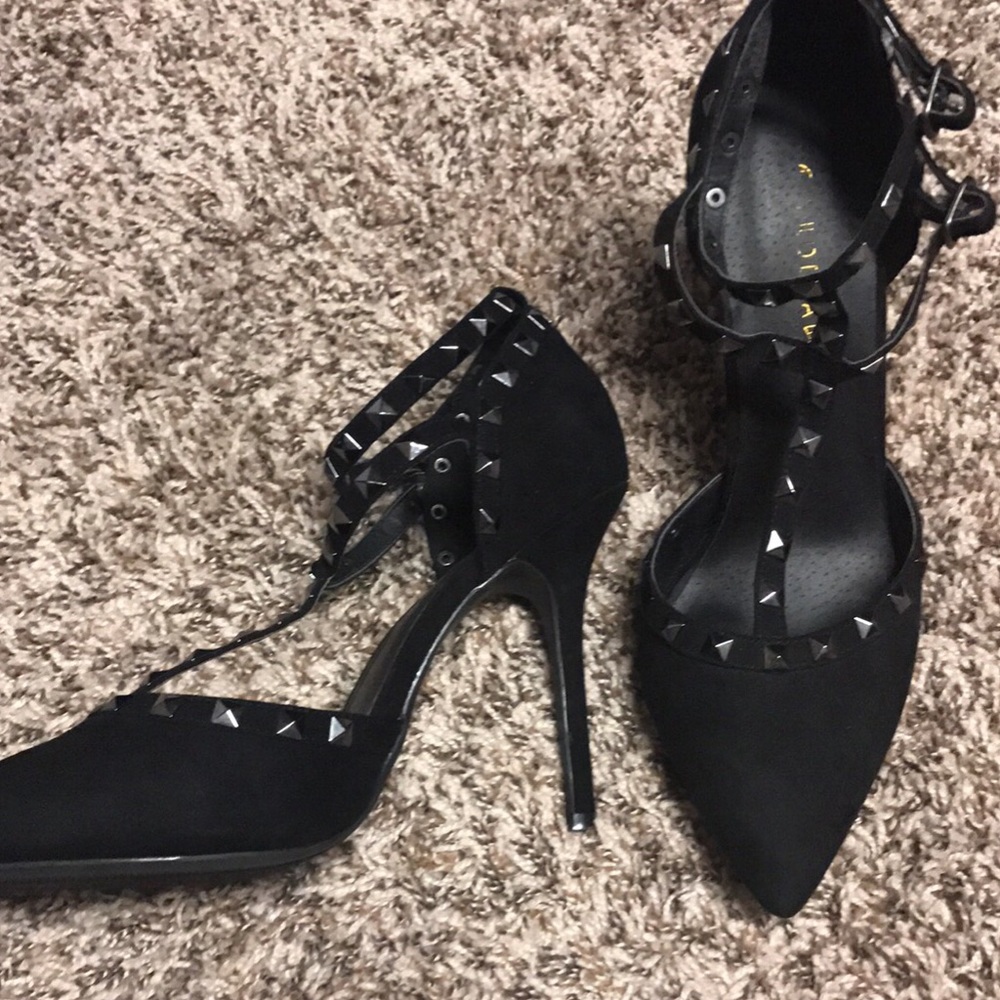 Jeweled heels
