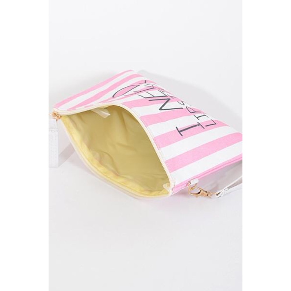 I Need Lipstick Wristlet Make Up Bag - Picture 2 of 2