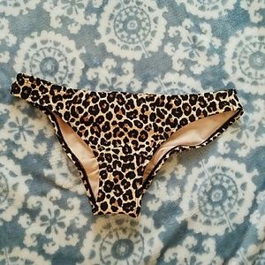 Cheetah print swimsuit bottoms