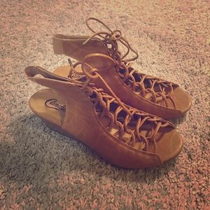 Women's wedge sandals
