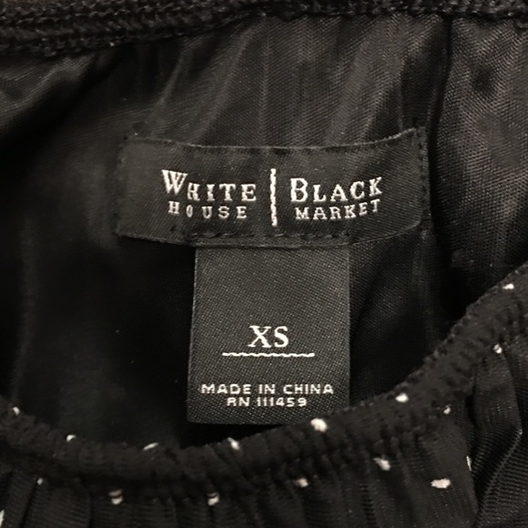 White house black market off the shoulder dress - Picture 3 of 3
