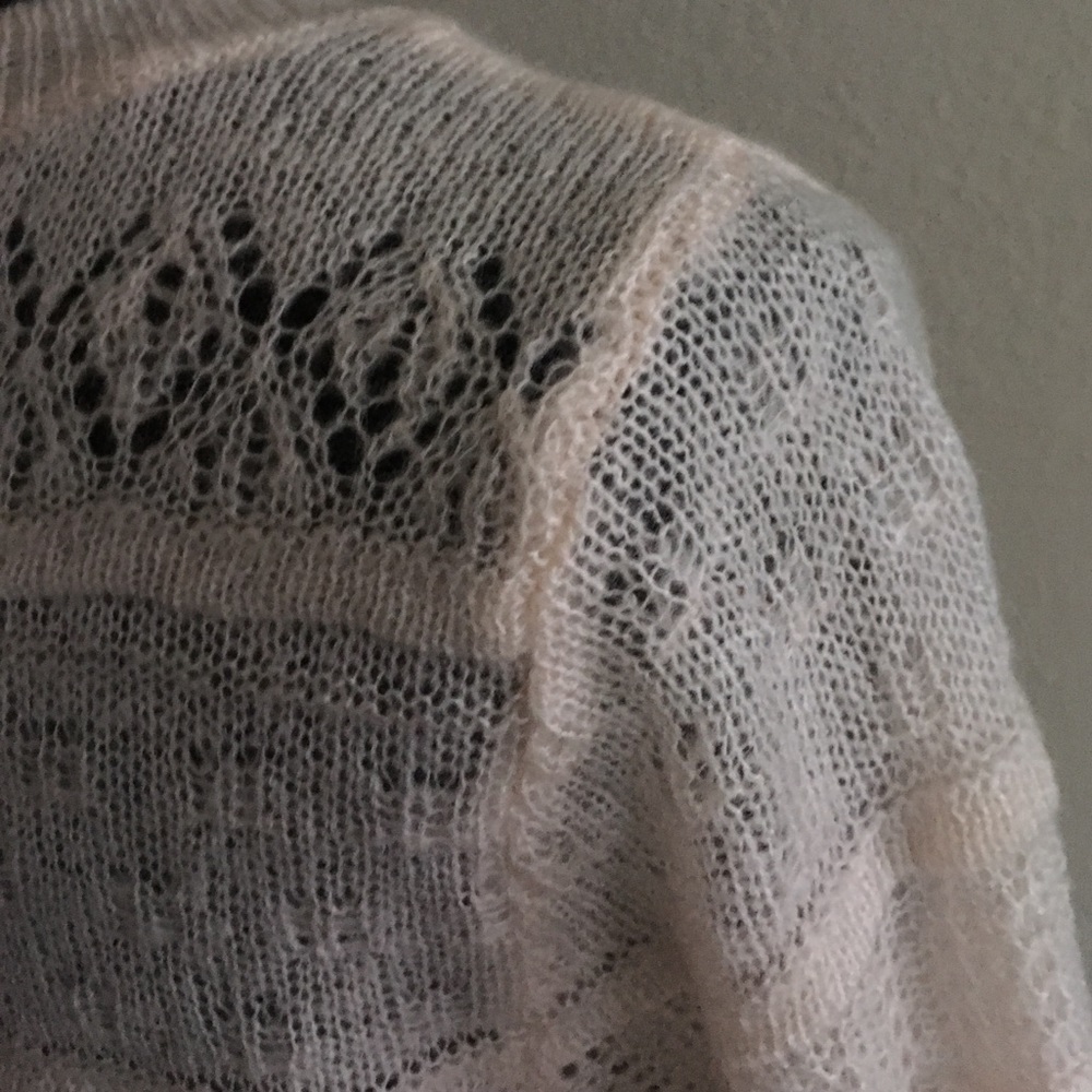 NWT New York & Co. delicate blush pink  sweater - Picture 6 of 8