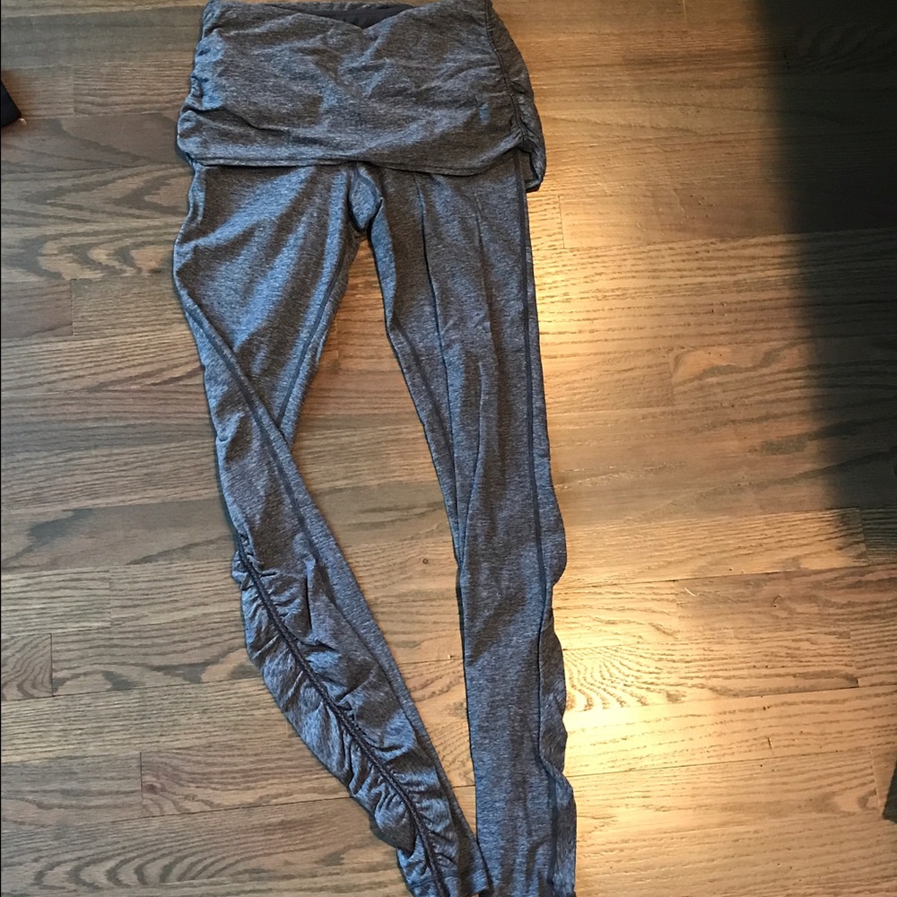 Lululemon fold over long pants