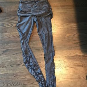 Lululemon fold over long pants