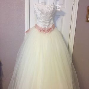 Vera Wang Wedding Gown & Sash