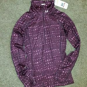 NWT Under Armour Athletic Fitted 1/4 zip