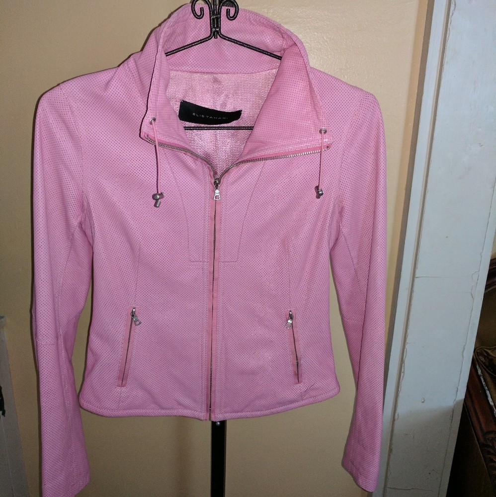 Elie Tahari leather jacket