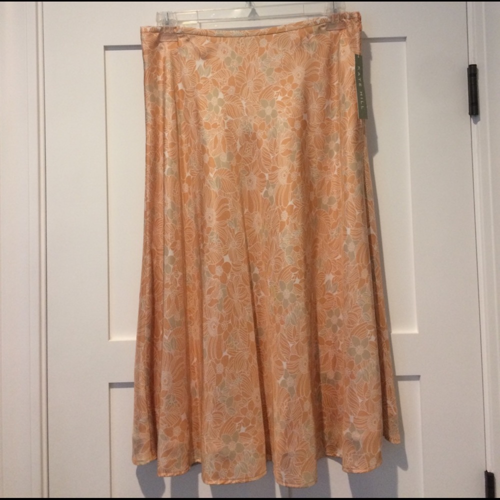 Kate Hill silk skirt
