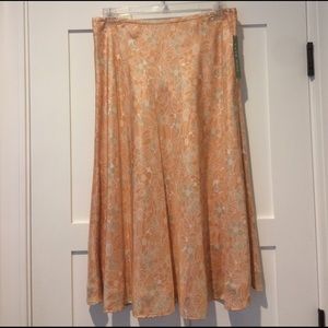 Kate Hill silk skirt
