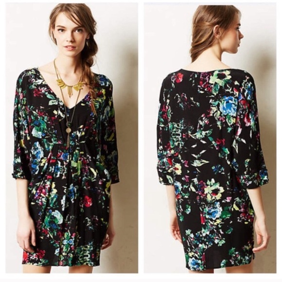 Anthropologie Dresses & Skirts - Anthropologie Maeve Petal Palette Kimono Dress - S