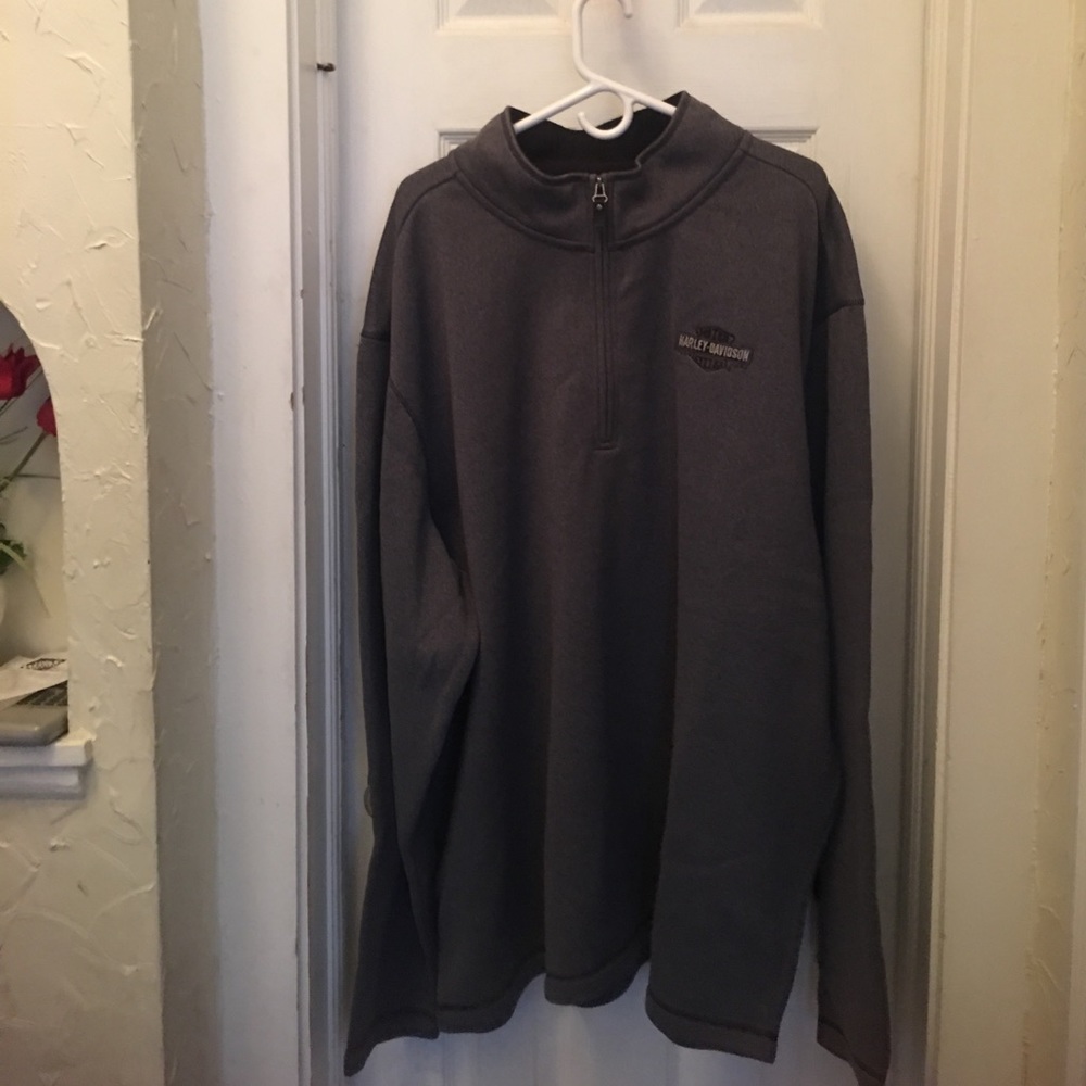 Harley-Davidson Grey Fleece pullover
