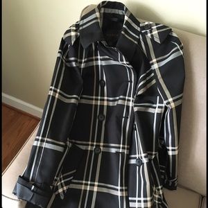 BRAND NEW never-worn Coach Tattersall Short Trench