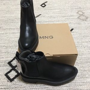 Mango Ivet Elastic Panel Ankle Boots - Women 39