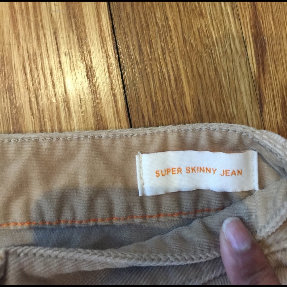 Authentic Tory Burch Corduroy Skinny Jean! - Picture 3 of 5