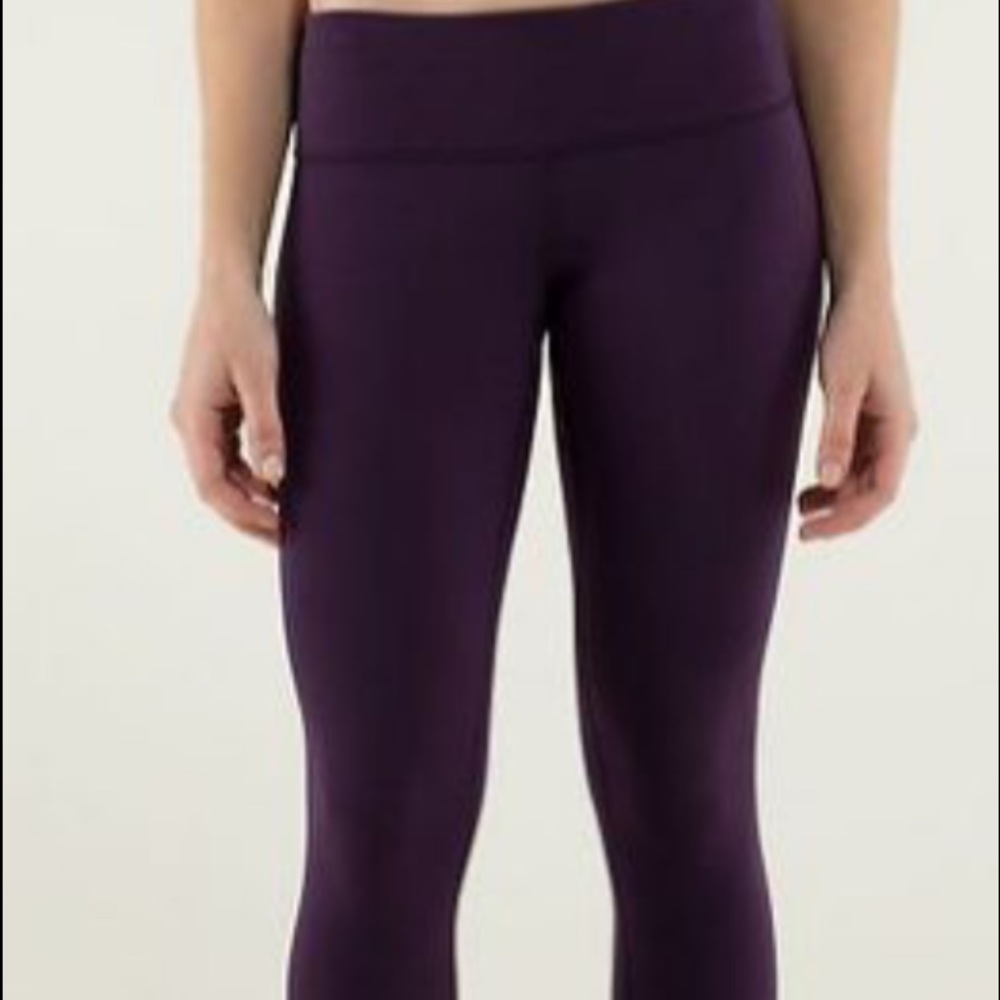 Lululemon reversible wunder under pant