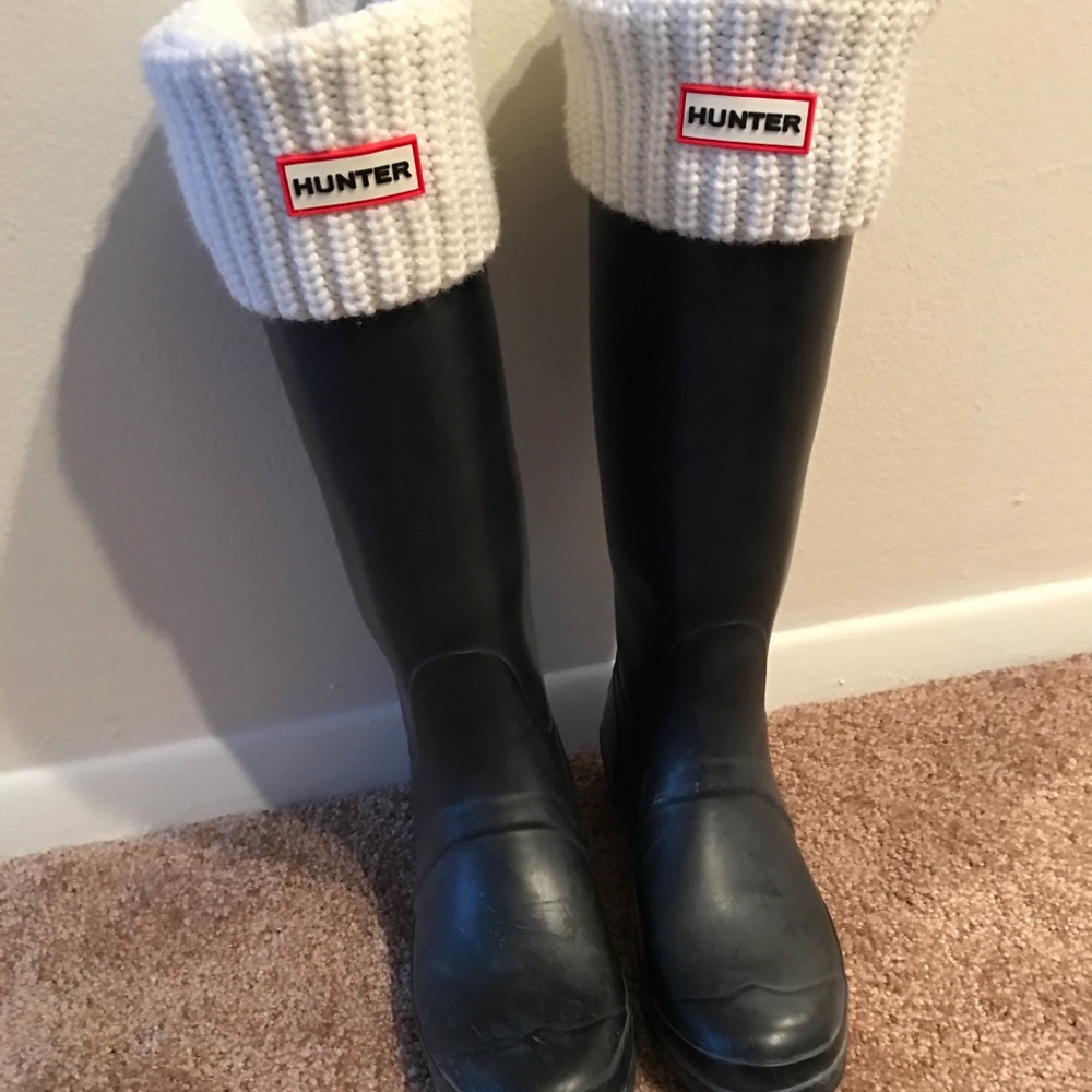 Hunter rain boots