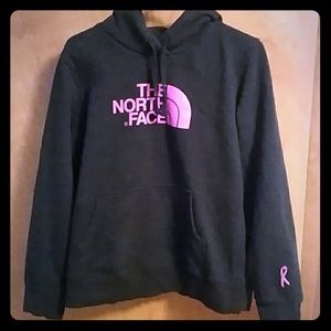 Breast cancer North Face sweatshirt