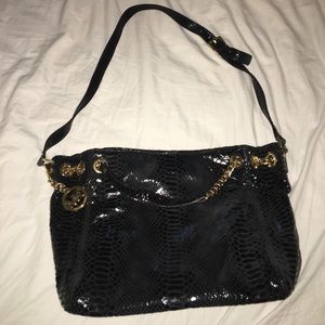 Snakeskin MK bag