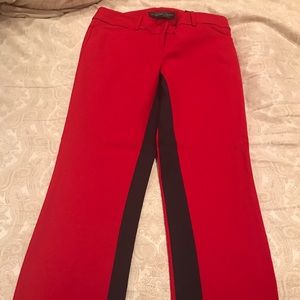 The Limited Red Stretch Pants