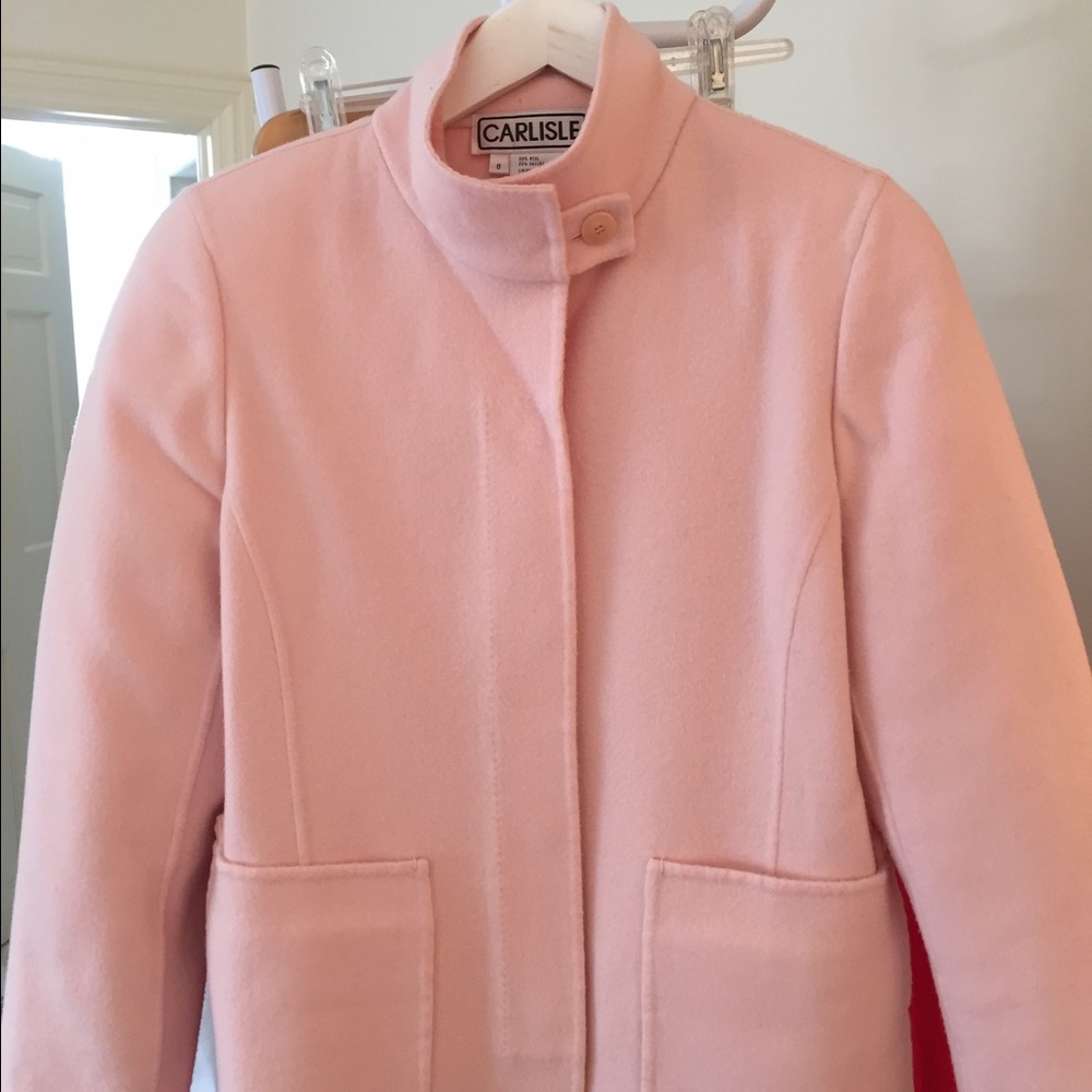 Carlisle size 8 double faced pink jacket