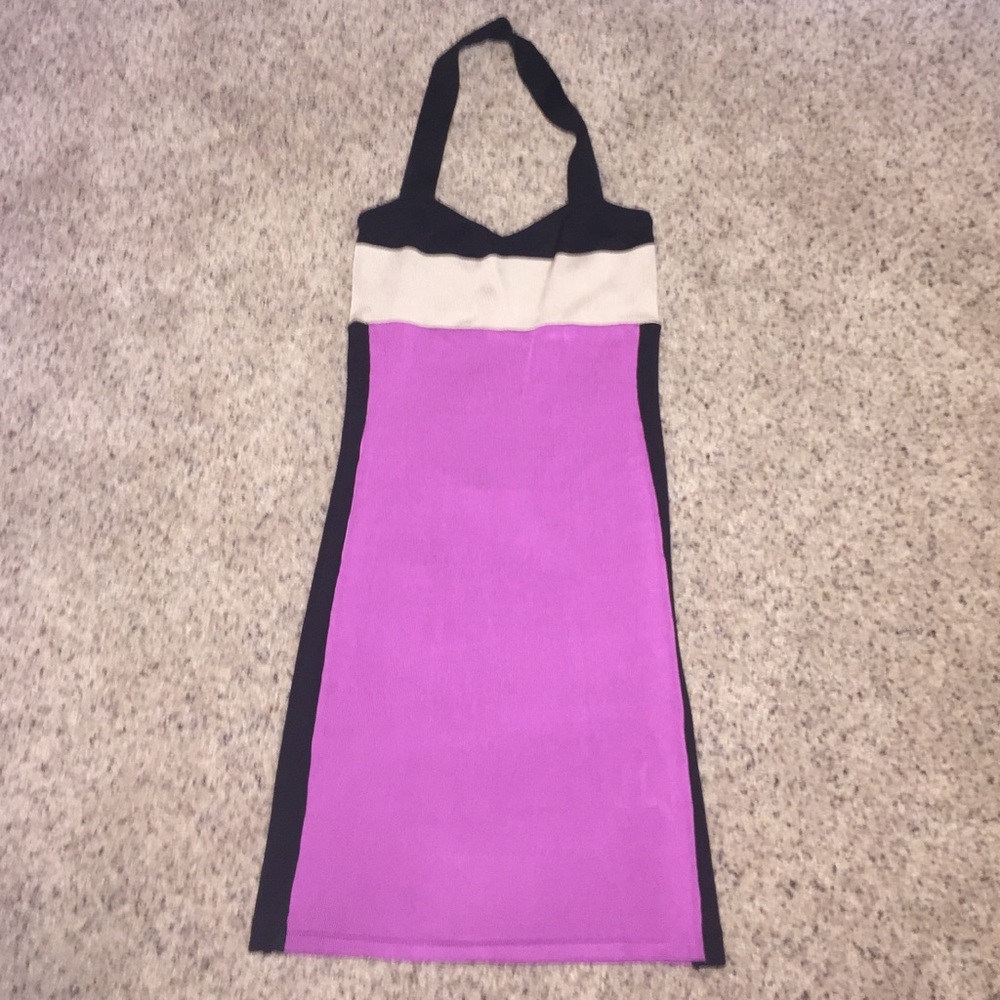 Bebe Bodycon Halter Dress