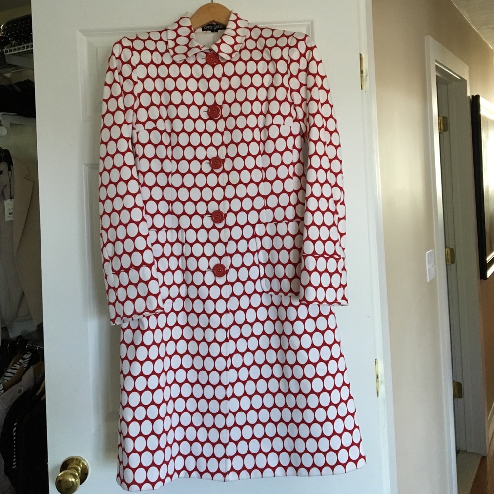 Skirt and coat matching set