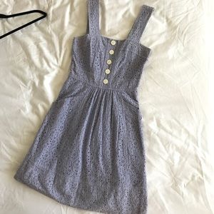 Periwinkle Marc by MJ dress with back detailing