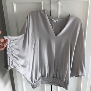 Diane von Furstenberg blouse.