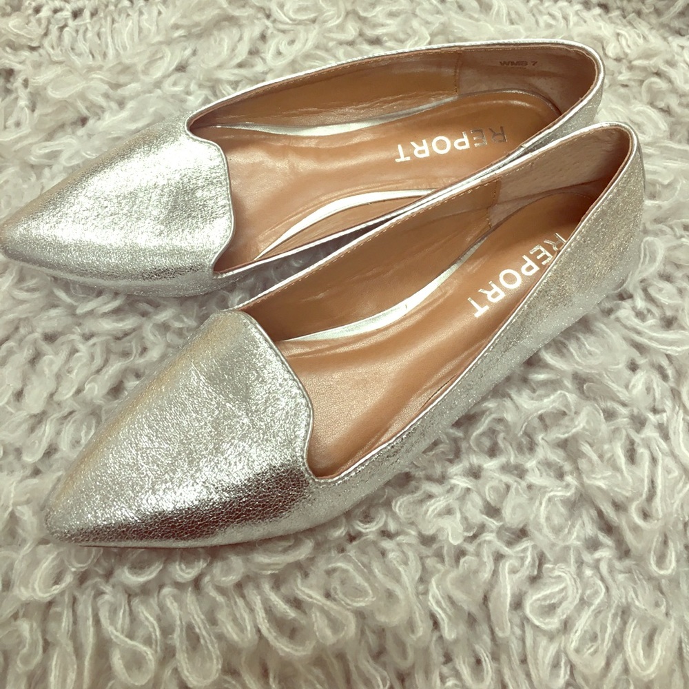 Report Roth Metallic Flat-7- NEVER WORN no box