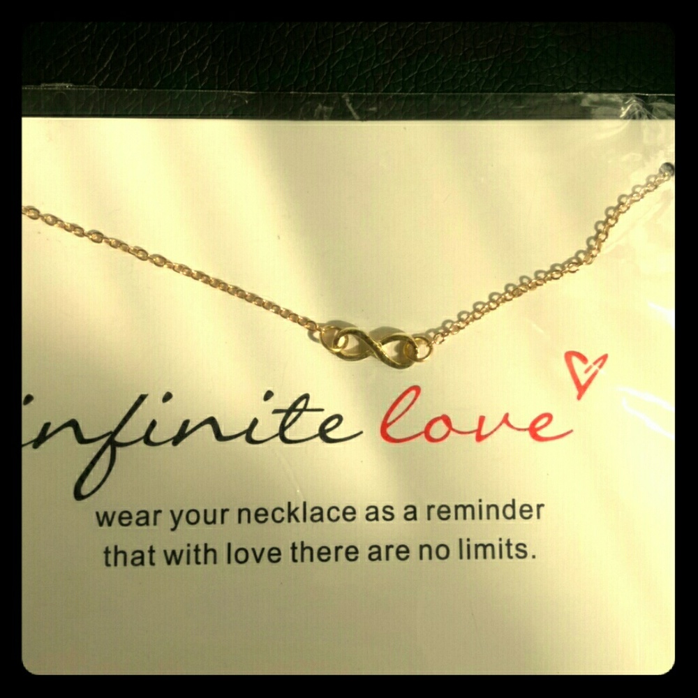 STOCKING STUFFER! Infinite Love Symbol Necklace