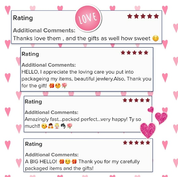 I ABSOLUTELY LOVE READING THE FEEDBACK! - Picture 3 of 6