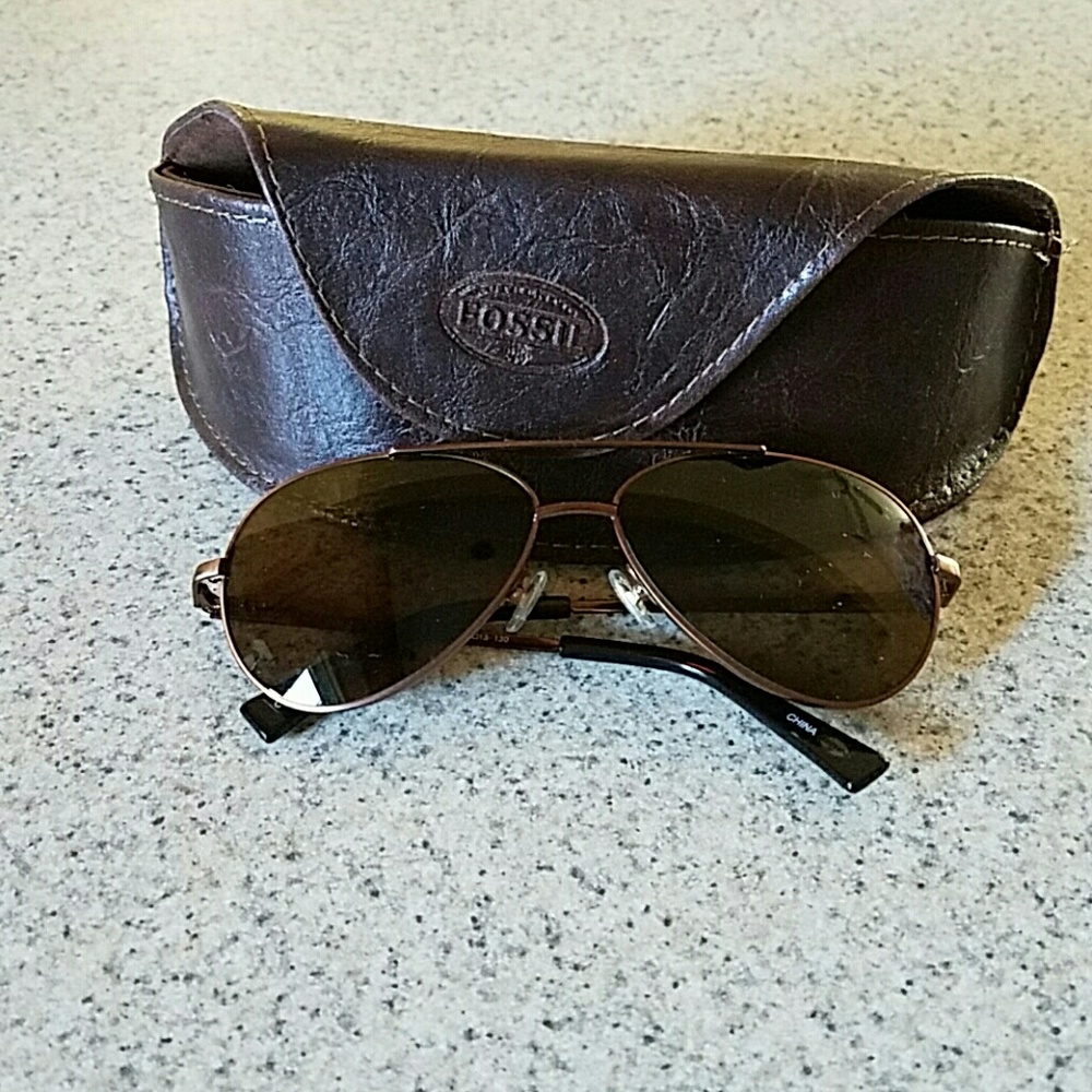 Glasses and case