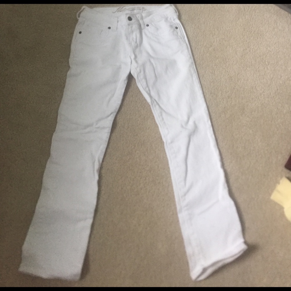 White jeans