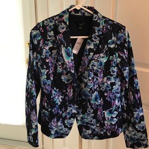 Ann Taylor Floral Blazer