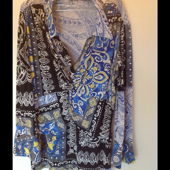 Vintage boho  blouse - Picture 3 of 3