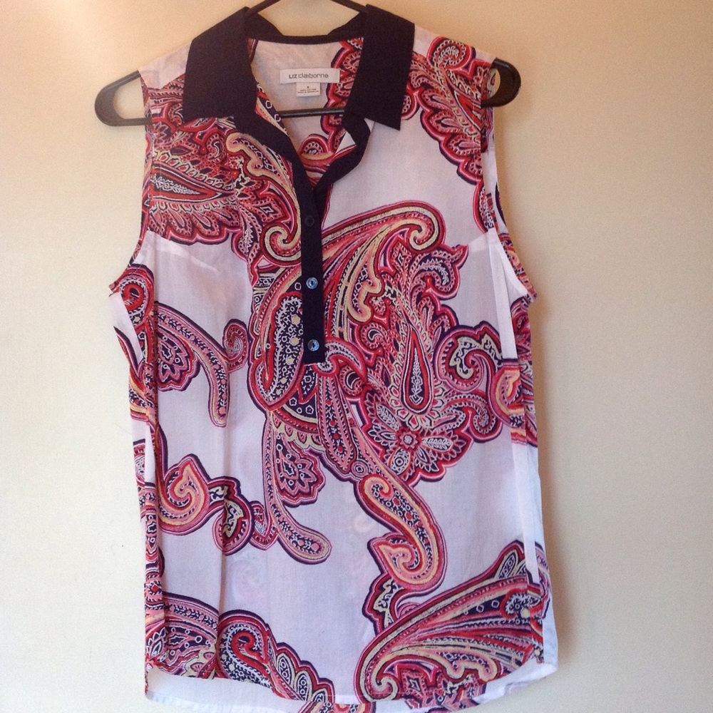 Summer sheer blouse