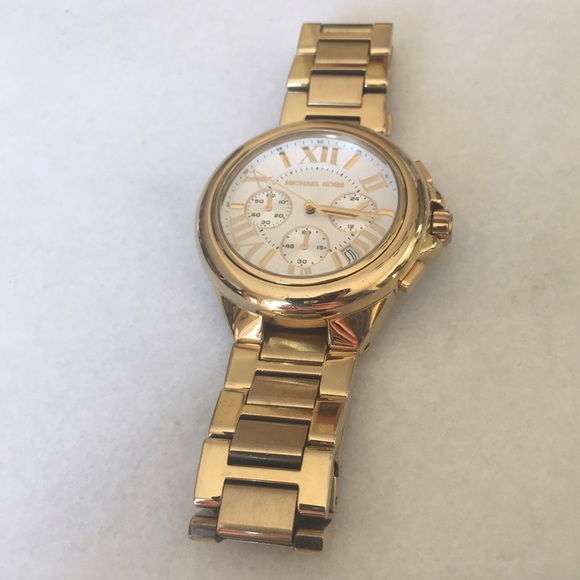 Michael Kors Camille gold tone watch main image 6