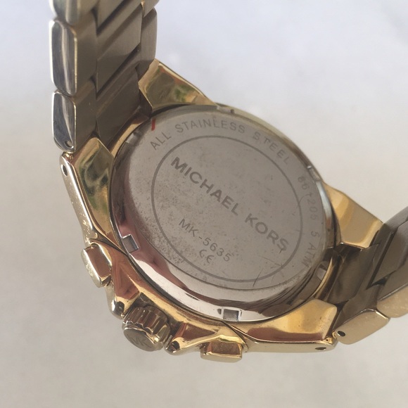 Michael Kors Camille gold tone watch main image 5