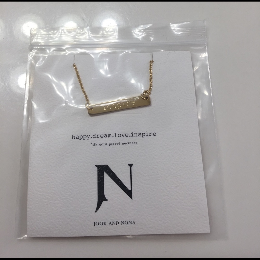 Inspire Bar Necklace