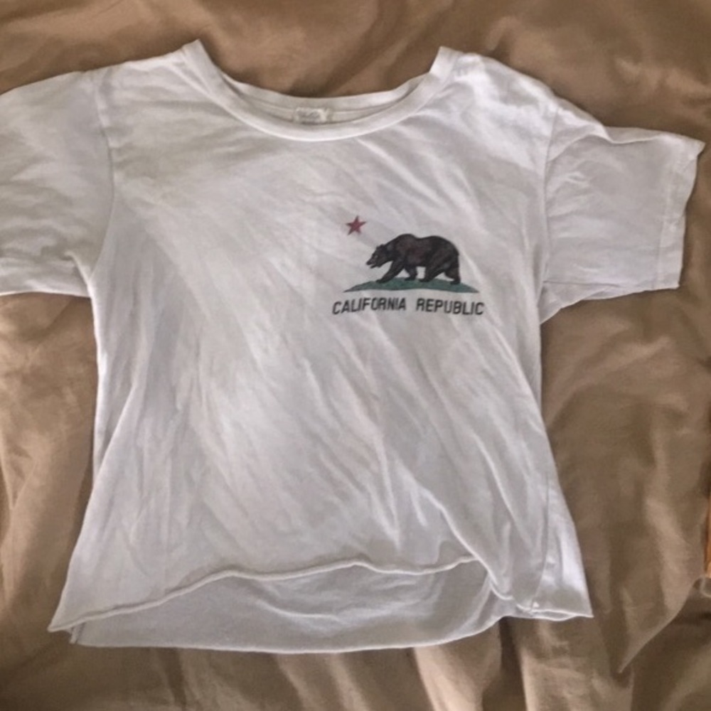 John Galt Brandy Melville crop tee